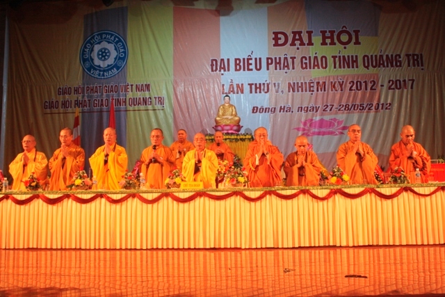 Quảng Tri: Đại hội đại biểu Phật giáo tỉnh lần thứ V